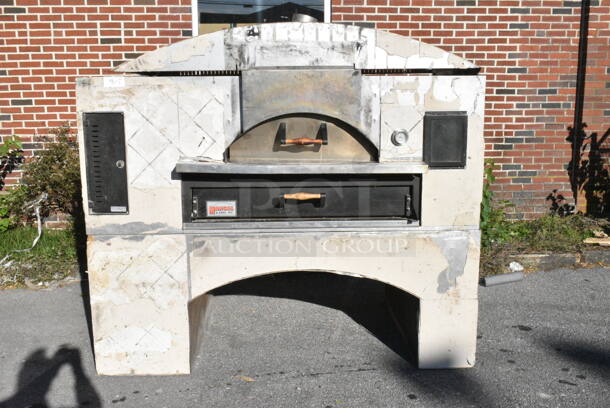 Marsal and Sons FW69 Metal Commercial Natural Gas Powered Il Forno Pizza Oven. - Item #1145212