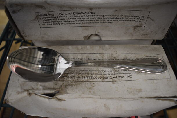 108 BRAND NEW IN BOX! Pacific Rim Stainless Steel Teaspoons. 6". 108 Times Your Bid!