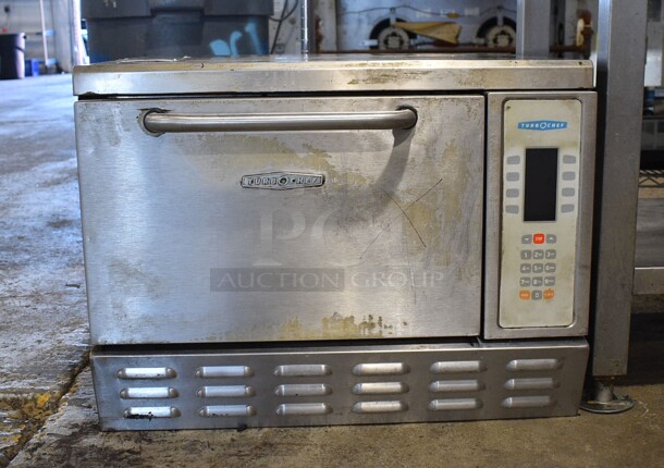 Turbochef Model NGCD6 Stainless Steel Commercial Countertop Electric Powered Rapid Cook Oven. 208/240 Volts, 1 Phase. 26x26x20