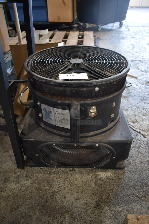 Super Sky Eagle Metal Skydancer Fan Blower. 115 Volts, 1 Phase. Tested and Working!