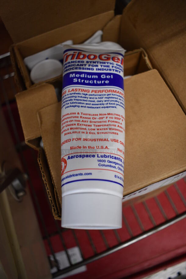 10 TriboGel Synthetic Food Safe Lubricant Tubes. 8". 10 Times Your Bid!