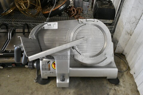 Hobart 2612PS Stainless Steel Commercial Countertop Meat Slicer. 120 Volts, 1 Phase. Tested and Does Not Power On