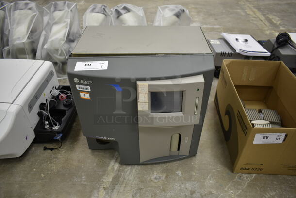 Beckman Coulter AC-T Metal Countertop Hematology Analyzer. 120-240 Volts, 1 Phase. (Main Building)
