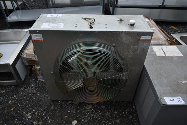 2010 Manitowoc JC1395 Metal Commercial Remote Condensing Fan for Ice Head. 208-230 Volts, 1 Phase. 