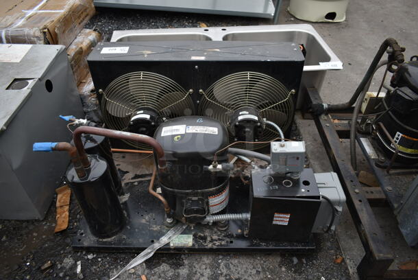 Tecumseh AV182RT-012-P2 Metal Commercial Compressor for Walk In. 200-230 Volts, 3 Phase. 
