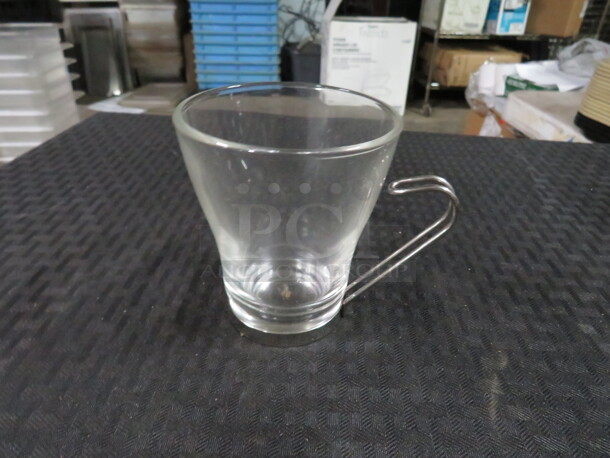 Glass Coffee Cup. 8XBID