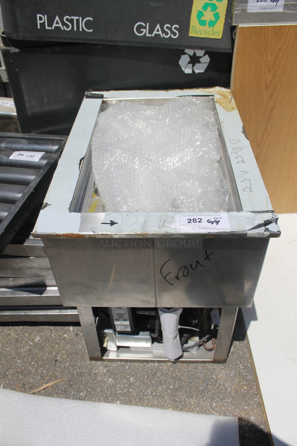 BRAND NEW! OmniTemp OSH-AC-H-1-0-1 Stainless Steel Commercial Cold Pan Drop In. 115 Volts, 1 Phase. Tested and Working!