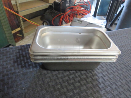 1/9  Size 2.5 Inch Deep Hotel Pan. 3XBID