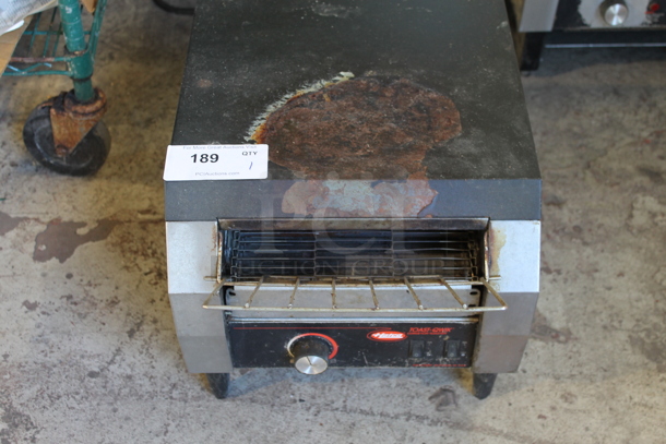 Hatco TQ-10 Stainless Steel Commercial Countertop Toaster Oven. 120 Volts, 1 Phase.  Cannot Test Due To Cut Power Cord