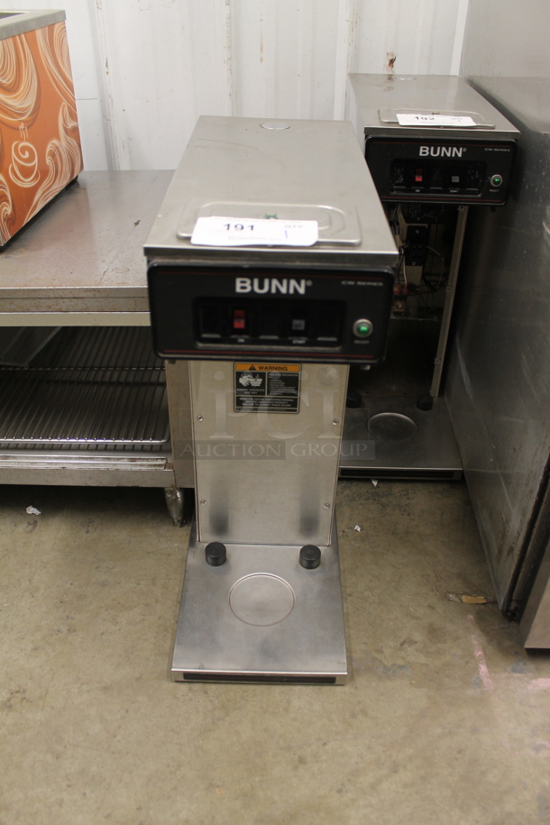 Bunn CWT15-APS Stainless Steel Commercial Countertop Coffee Machine. 120 Volts, 1 Phase.  