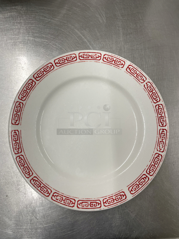 10" Round China Plates. 8x Your Bid