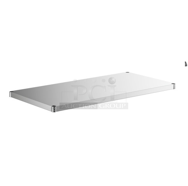 BRAND NEW SCRATCH AND DENT! Regency 460SS2448 Spec Line 24" x 48" NSF Stainless Steel Solid Shelf