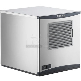 BRAND NEW SCRATCH AND DENT! 2024 Scotsman NS0422A-1B Stainless Steel Prodigy Plus Series 22" Nugget Ice Machine - 420 lb. 115 Volts, 1 Phase. 