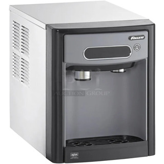 BRAND NEW! 2022 Follett 7CI100A 7 Series Air Cooled Countertop Ice Maker and Water Dispenser with 7 lb. Storage Capacity. 115 Volts, 1 Phase. 