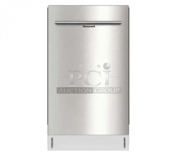 BRAND NEW SCRATCH AND DENT! Honeywell HDS18SS Stainless Steel Undercounter Dishwasher. 120 Volts, 1 Phase. - Item #1127162