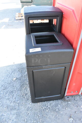 2 BRAND NEW SCRATCH AND DENT! Lavex Poly Trash Can Shell. 2 Times Your Bid! 