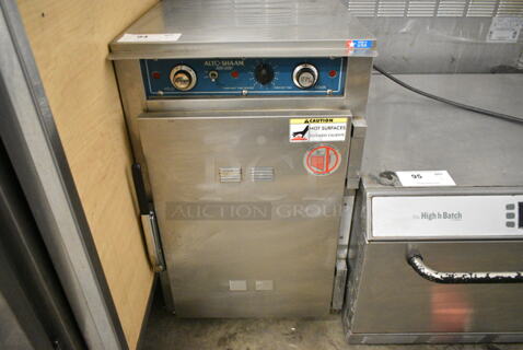 Alto Shaam Halo Heat Stainless Steel Commercial Cook N Hold Cabinet on Commercial Casters. 208/250 Volts, 1 Phase.