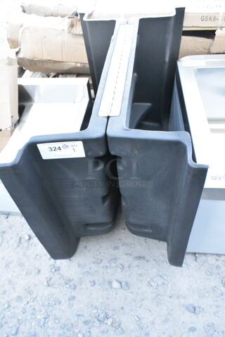 BRAND NEW SCRATCH AND DENT! Black Poly Tilt Truck Lid