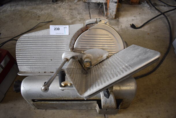 Hobart Metal Commercial Countertop Meat Slicer. 26x20x21. Tested and Working!