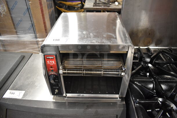 Waring CTS1000 Stainless Steel Commercial Countertop Conveyor Toaster Oven. 120 Volts, 1 Phase. Cannot Test Due To Cut Power Cord