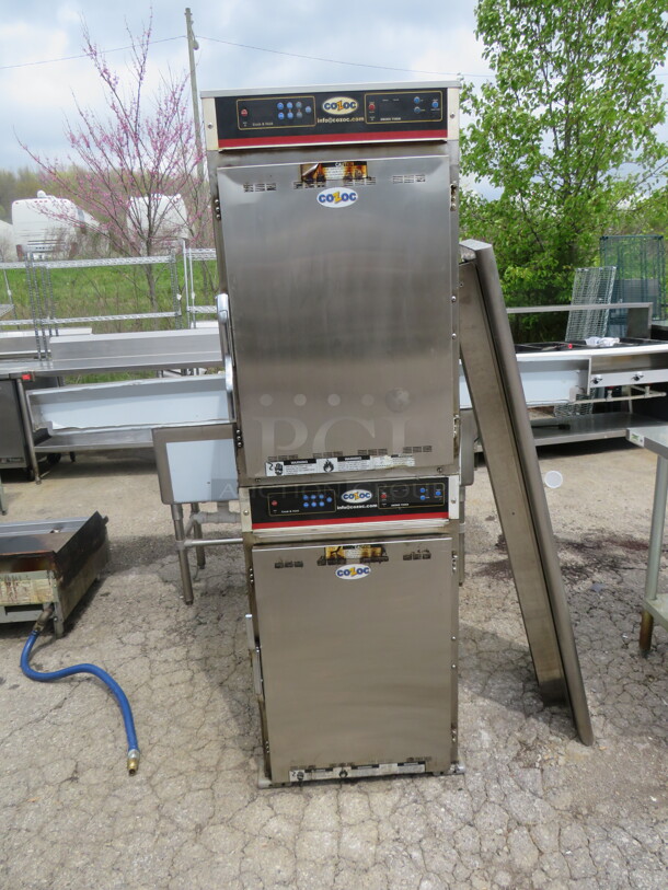 One Cozoc Cook And Hold Cabinet. Model# T043. 208 Volt. WORKING WHEN REMOVED 22.5X32X72
