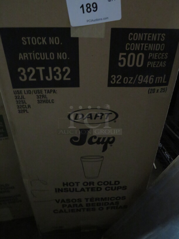 One Lot Of 32oz Hot/Cold Cups.