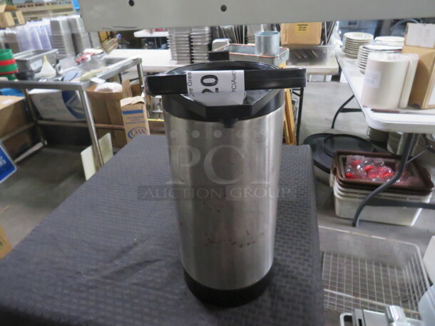 One 3.8 Liter Fetco Pump Lever Airpot. Model# D06300000. $128.25