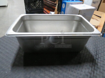 1/4 Size 4 Inch Deep Hotel Pan. 4XBID