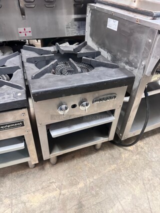 Fully Refurbished Imperial ISPA-18 Single Burner Stock Pot Range, Natural Gas Tested and Working