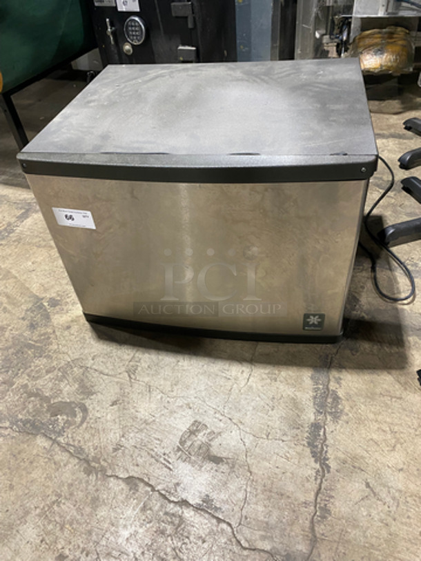 COOL! Manitowoc Commercial Ice Machine Head! Stainless Steel Body! WORKING WHEN REMOVED! Model: QD0452A SN: 030163482 115V 60HZ 1 Phase