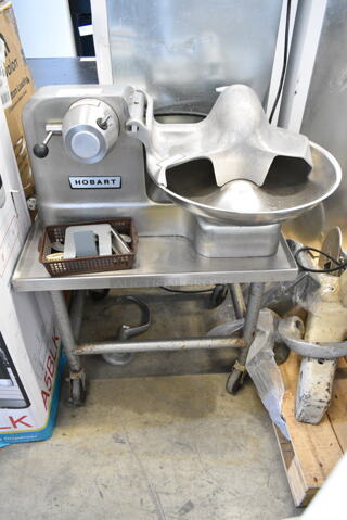 Hobart 84181D Metal Commercial Countertop Buffalo Chopper. 115 Volts, 1 Phase. Tested and Working!