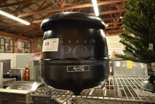 Avantco AT51588 Metal Commercial Soup Kettle Food Warmer. 120 Volts, 1 Phase. Tested and Working!