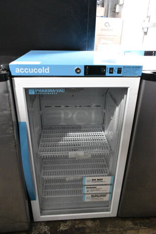 AccuCold ARG3PV Metal Mini Cooler Merchandiser. 115 Volts, 1 Phase. Tested and Working!