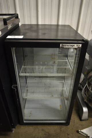 Beverage Air UR30GE Metal Commercial Mini Cooler Merchandiser. 115 Volts, 1 Phase. Tested and Powers On But Does Not Get Cold