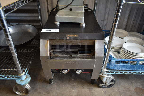 Hatco TQ-20BA Stainless Steel Commercial Countertop Electric Powered Toast Qwik Conveyor Oven. 208 Volts, 1 Phase. 