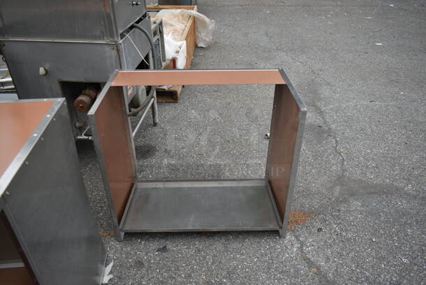 Copper Countertop Oven Shroud Cover / Vent Hood Cover.