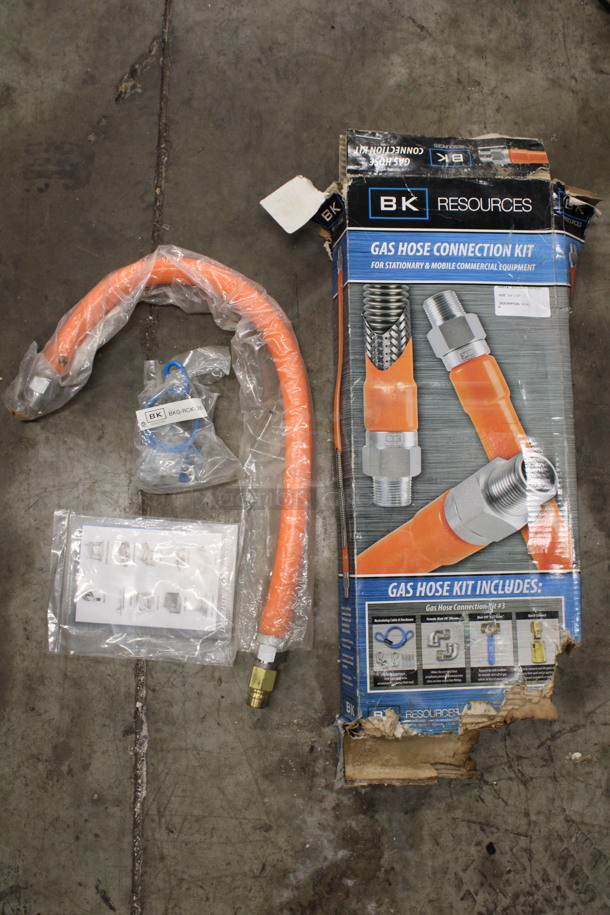 BRAND NEW IN BOX! BK Gas Hose w/ Resistance Cable. 36"
