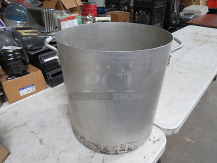 One 16X17 Aluminum Stock Pot.