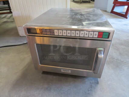 One WORKING Panasonic Microwave. #NE-17521. 208 Volt. 16.5X19X13. $1185.00.