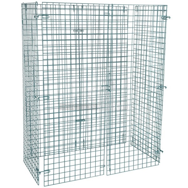 BRAND NEW SCRATCH AND DENT! Regency 460EGSC2448 NSF Green Wire Security Cage - 24" x 48" x 61"