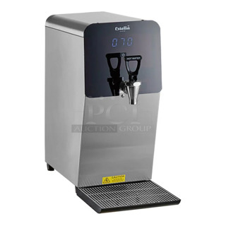 BRAND NEW SCRATCH AND DENT! 2024 Estella 236HWDDS 1 Gallon Tap-Operated Digital Hot Water Dispenser. 120 Volts, 1 Phase. 