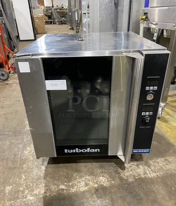 Turbofan Commercial Electric Powered Convection Oven! With View Through Doors! All Stainless Steel!