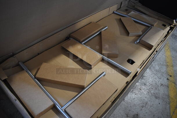 BRAND NEW IN BOX! Stainless Steel Undershelf and Legs?