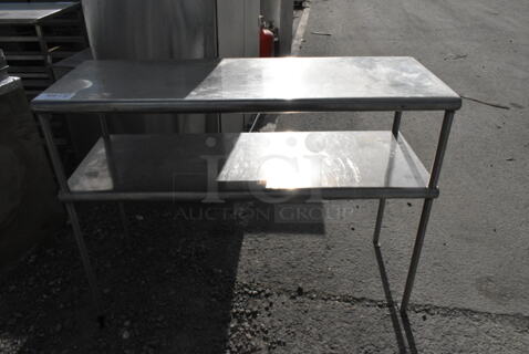 Stainless Steel 2 Tier Over Shelf. 