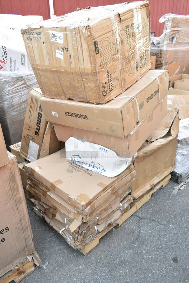 28 BRAND NEW SCRATCH AND DENT! Items Including 12 Box 164TB2230 Lancaster Table & Seating 22