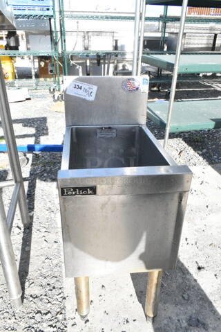 Perlick Stainless Steel Single Bay Ice Bin. 