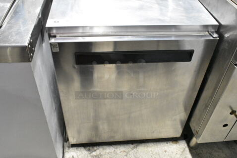 Delfield ND21RS00 Stainless Steel Commercial Single Door Undercounter Cooler. 115 Volts, 1 Phase. 