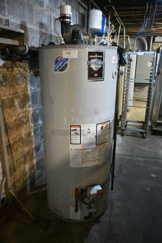 Bradford White RG2PDV75H6N Natural Gas TTW2 Power Vent Energy Saver Residential Water Heater. 76,000 BTU. BUYER MUST REMOVE: Bring Tools and Manpower Needed To Remove This Item. (basement) 