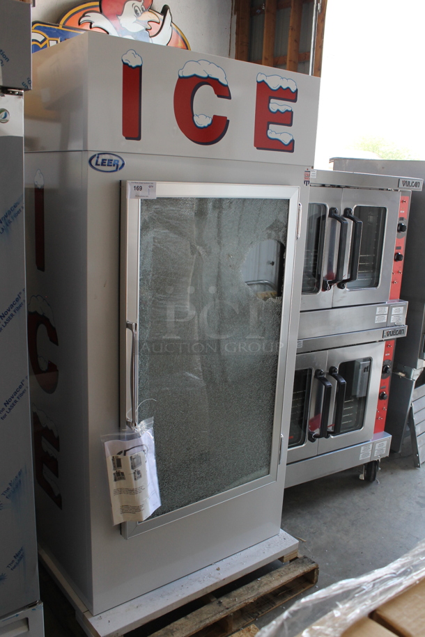 used bagged ice freezer