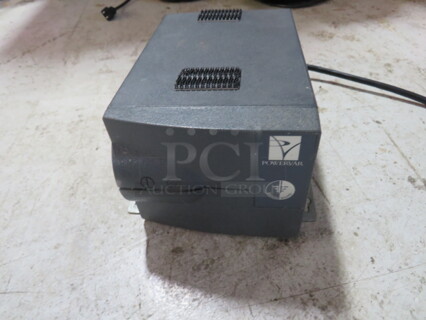 One Powervar Surge Protector. #ABCG065-11W.